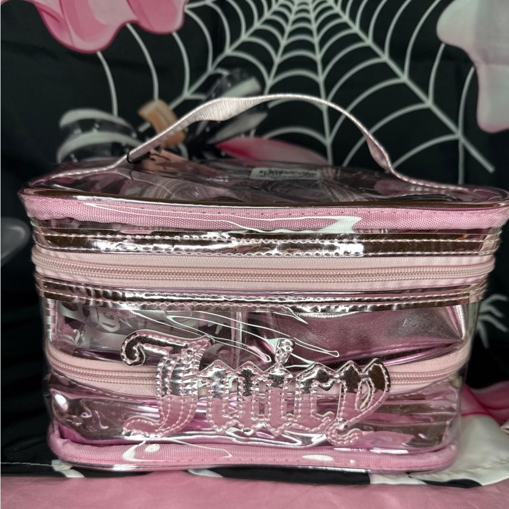 Juicy Couture Nested makeup bag